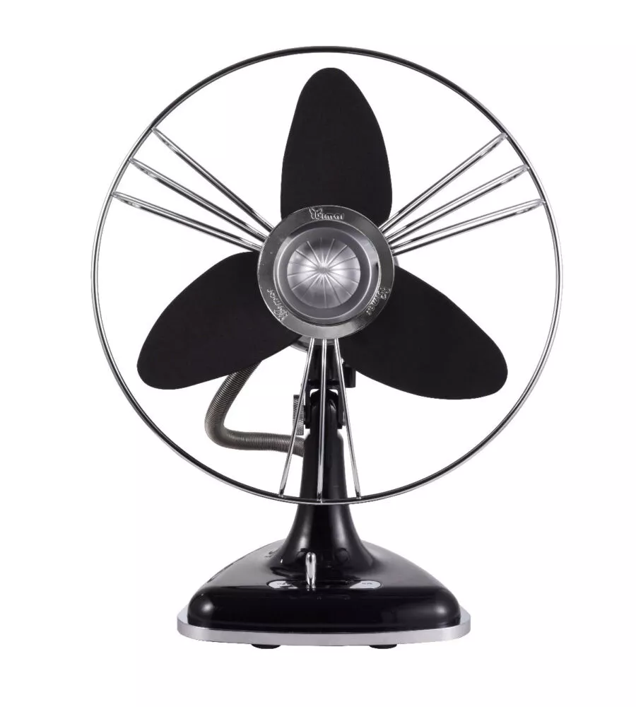 VENTILATORE DA TAVOLO IN METALLO CON FINITURE CROMATE - BIMAR VTM34NE